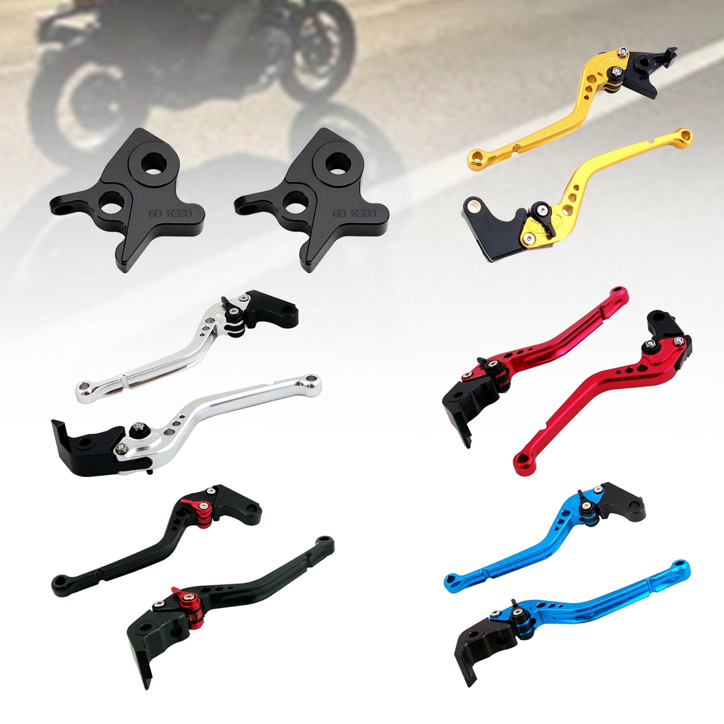 Leva frizione freno lunga adatta per KYMCO AK550 2017-2022