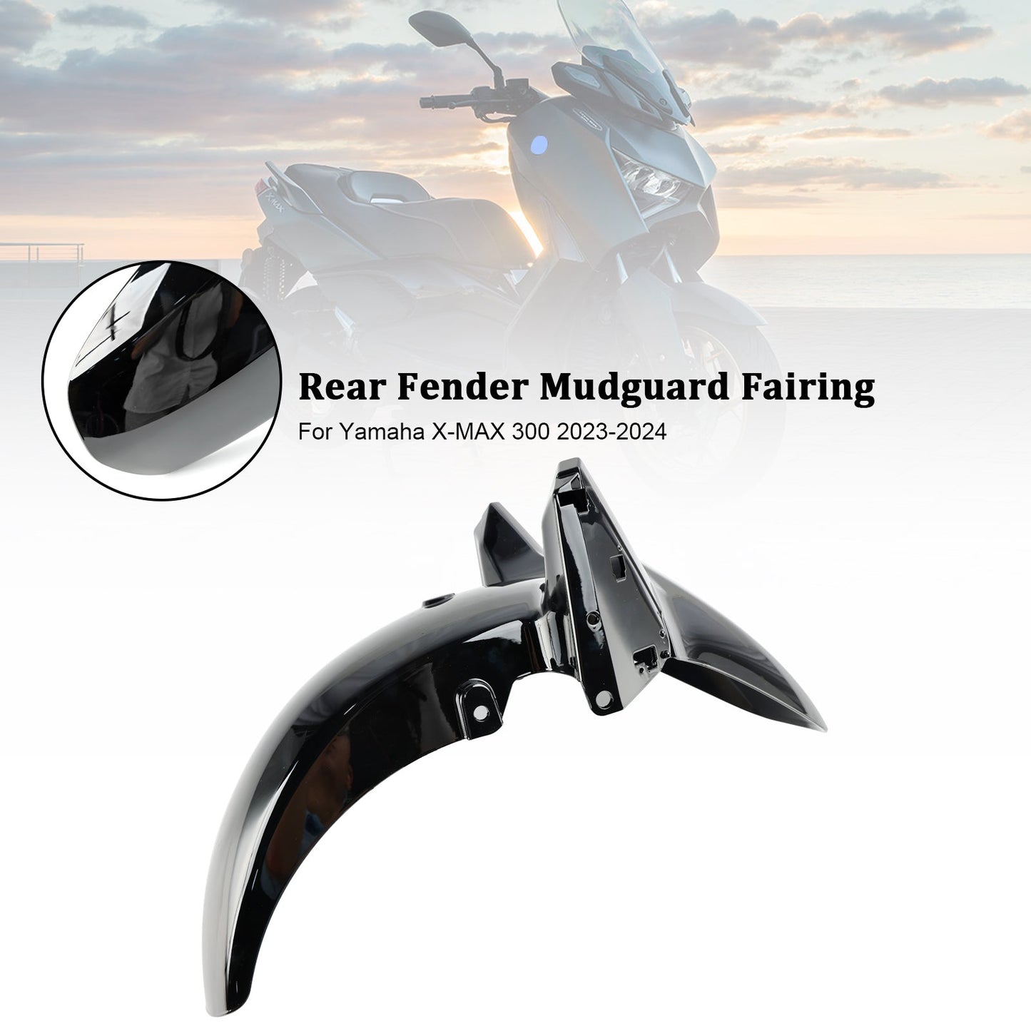 Parafango anteriore Yamaha X-MAX 300 2023-2024, carenatura