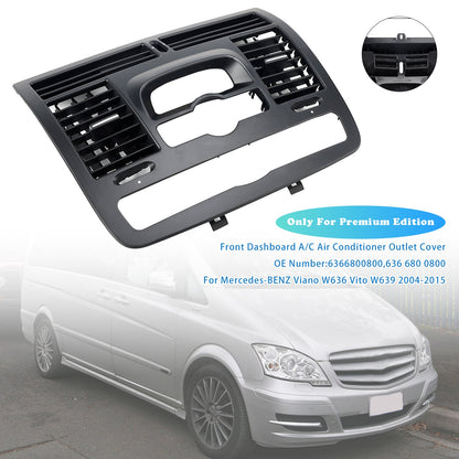 Bocchetta dell'aria centrale del cruscotto AC per Mercedes-Benz W639 Vito Viano 04-15