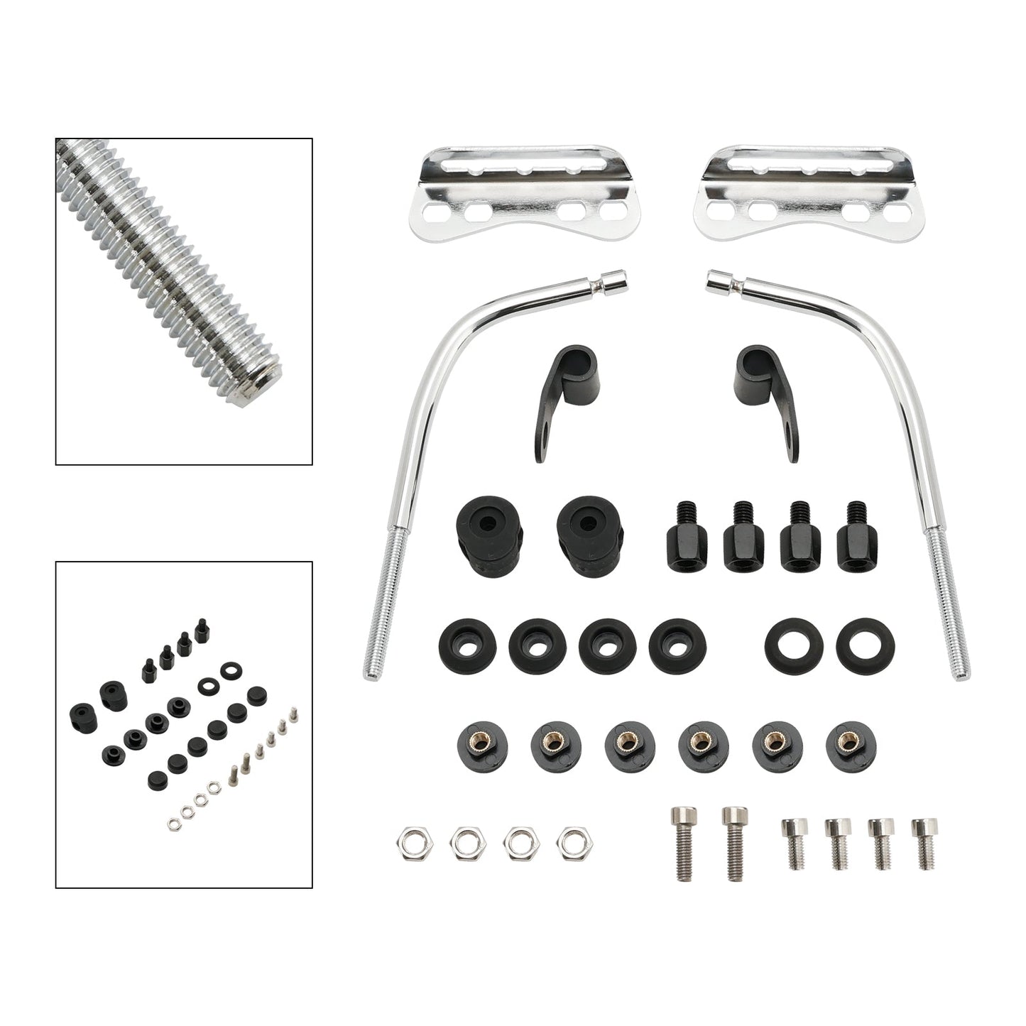 2019-2023 HONDA Hunter Cub CT125 Parabrezza per moto in ABS