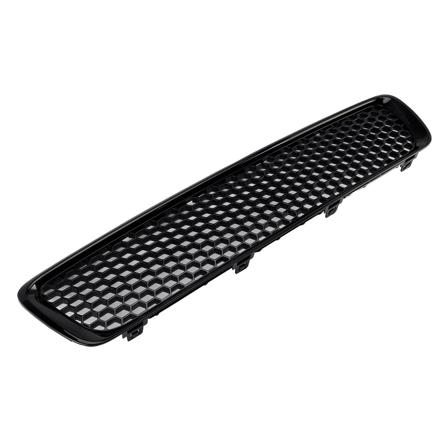 Griglia a nido d'ape per paraurti anteriore nero lucido Volvo S40 V50 2004-2007