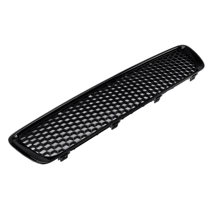 Griglia a nido d'ape per paraurti anteriore nero lucido Volvo S40 V50 2004-2007