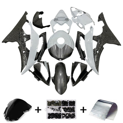 Kit carenatura iniezione plastica ABS per Yamaha YZFR6 YZF-R6 2008-2016