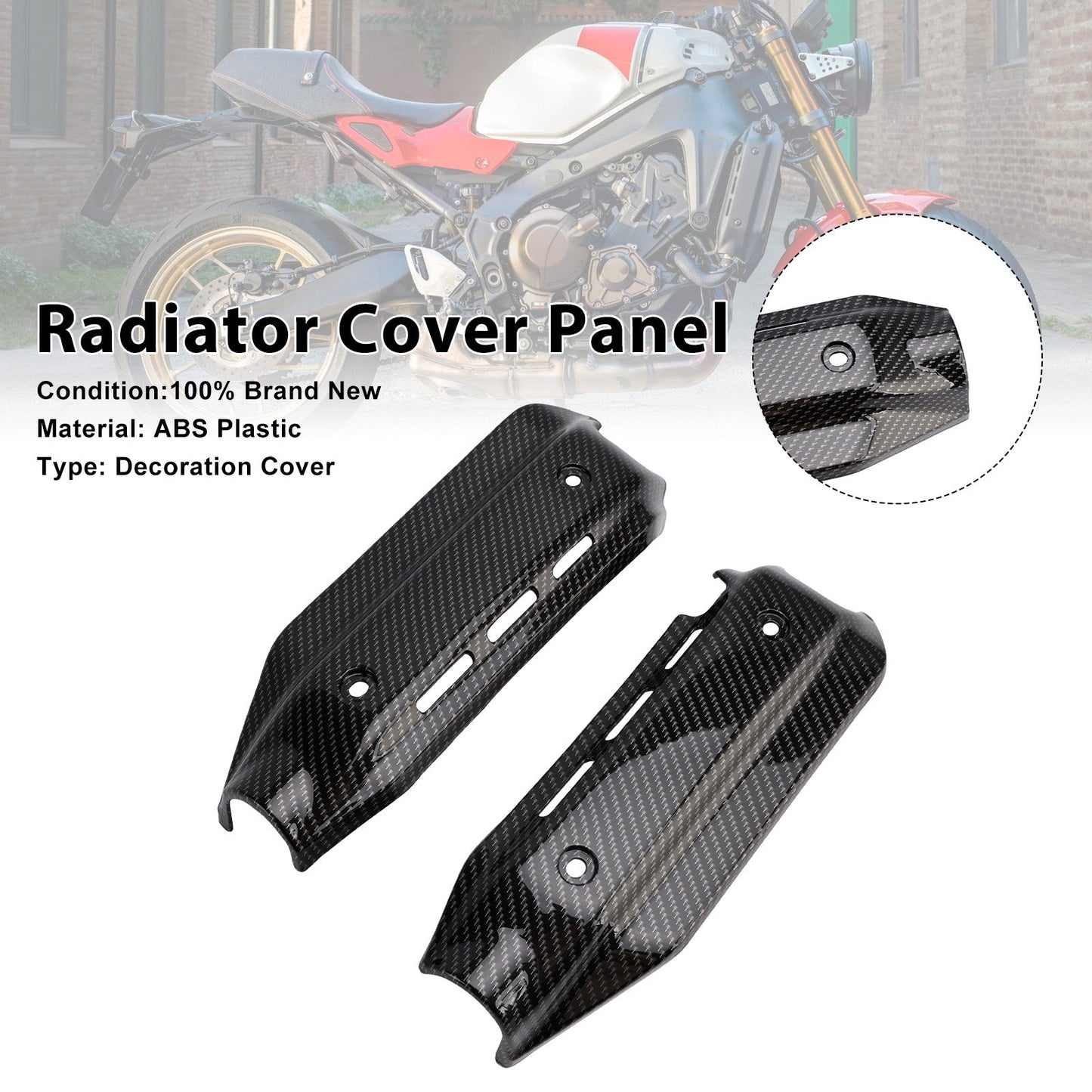 Pannelli laterali di copertura del radiatore per Yamaha XSR900 2022-2025