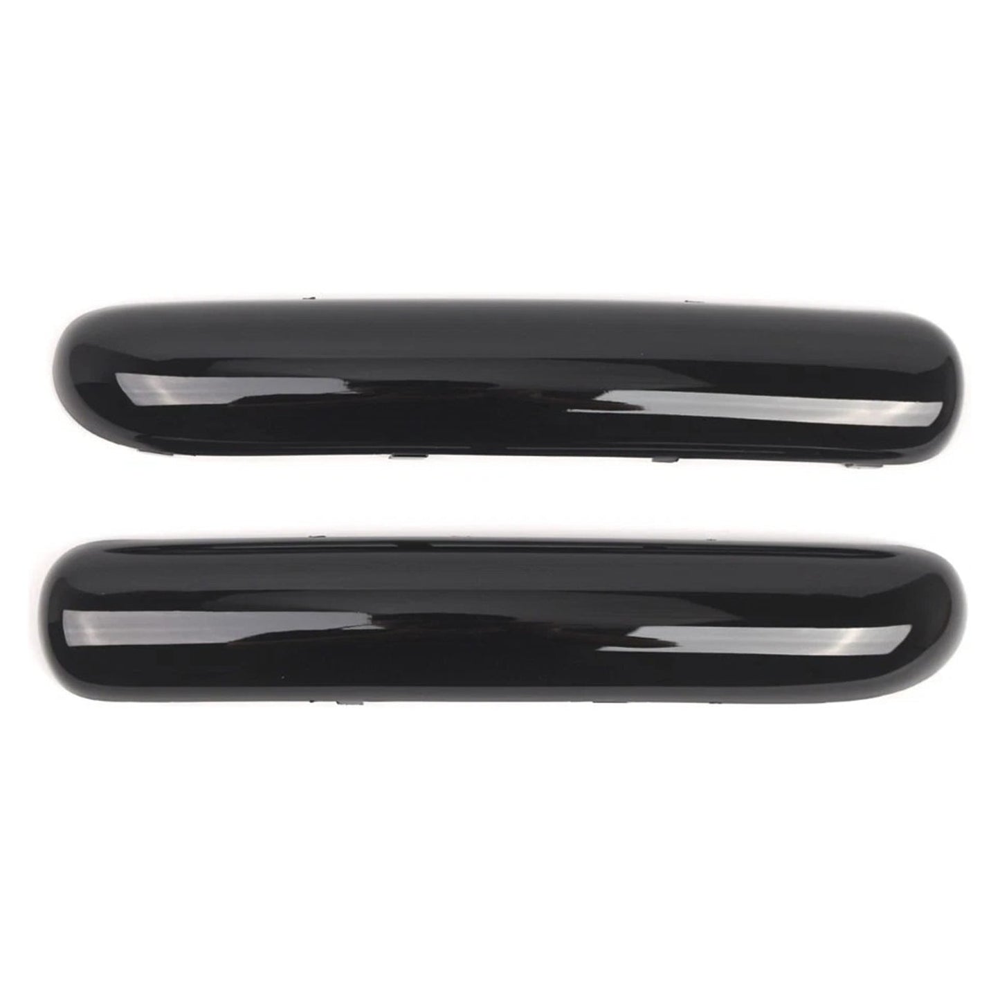Set di modanature per paraurti anteriore Mini One Cooper R50/R52/R53 2001-2004, nero lucido