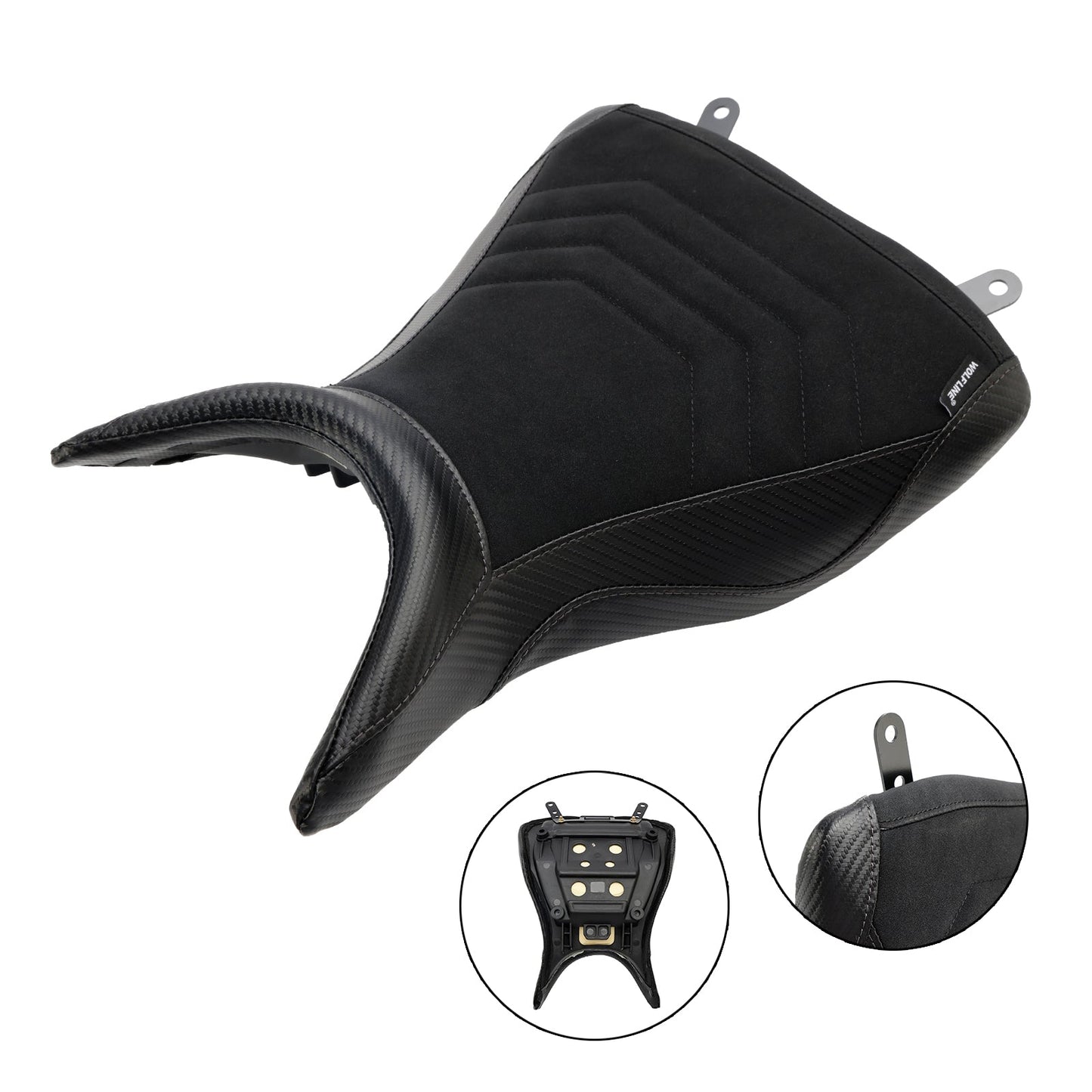 Cuscino per sedile anteriore Raider Cushion Fit per Yamaha MT-03 YZF-R3 2015-2023