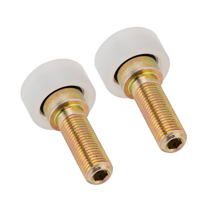 2 rulli per sportello cabina AT319018 compatibili con John Deere Skid Steer 240 250 260 270