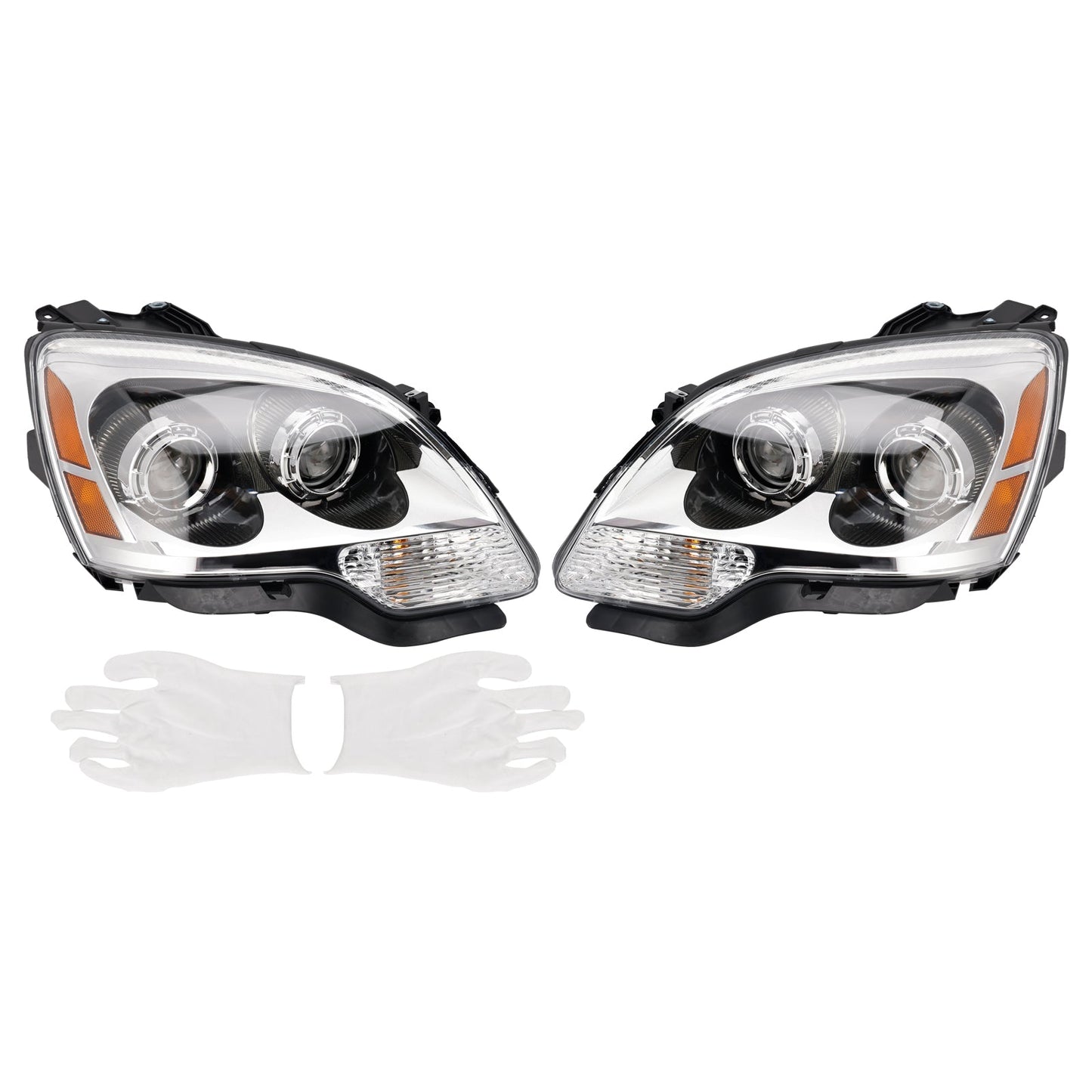 Faro anteriore sinistro e destro HID per GMC Acadia 2007-2012 22938888 22938889