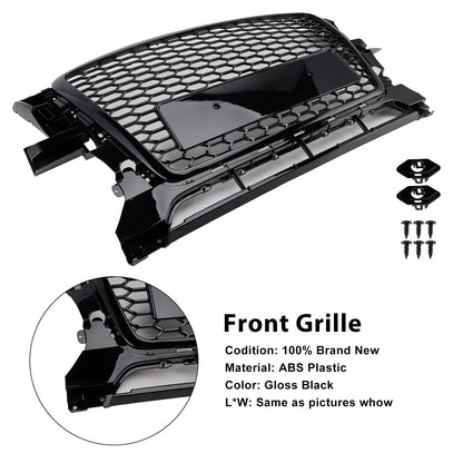 Per Audi Q5 2009-2012 Griglia paraurti anteriore nera lucida 8R0853651B