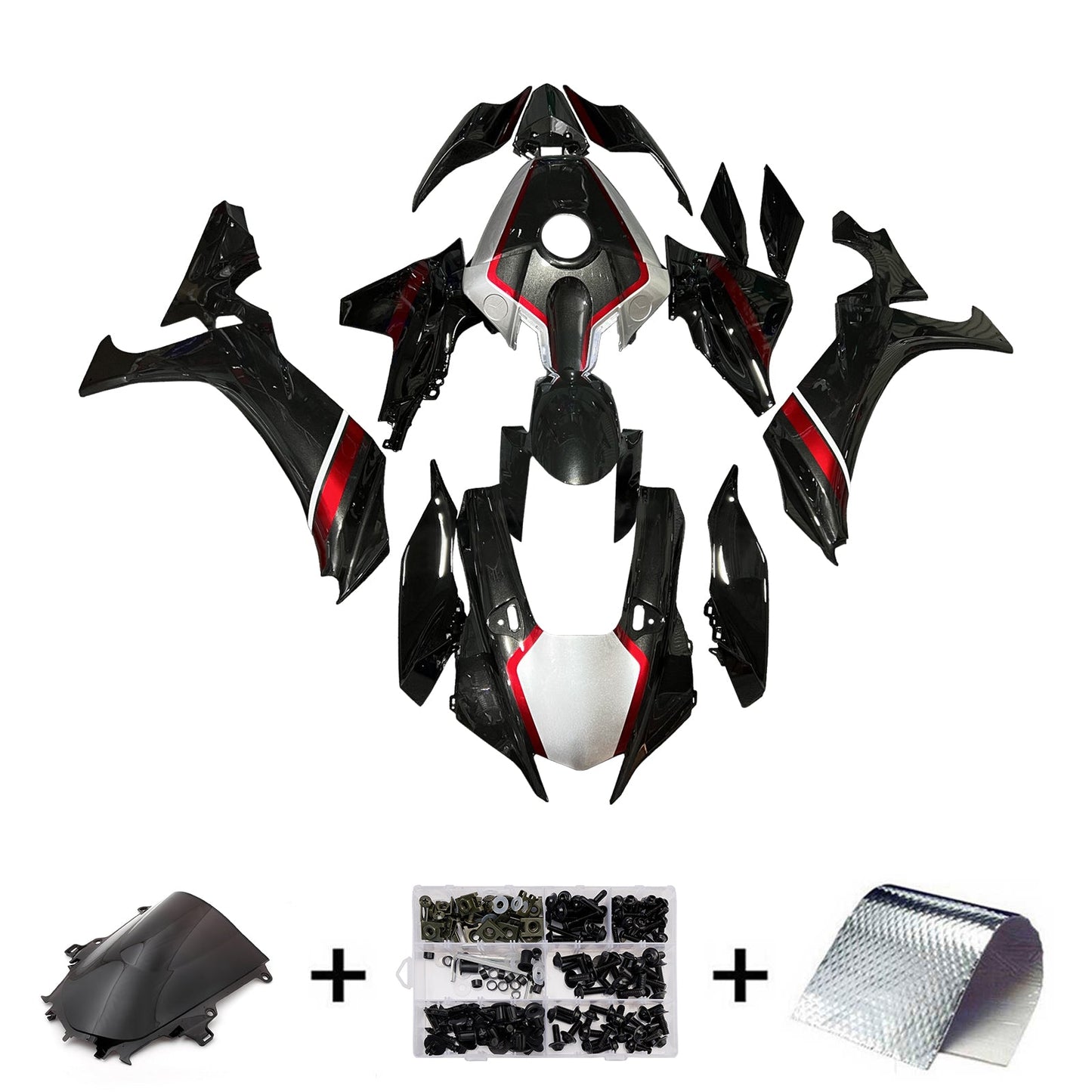 Kit carenatura iniezione in plastica ABS adatto per Yamaha YZF-R1 2020-2025