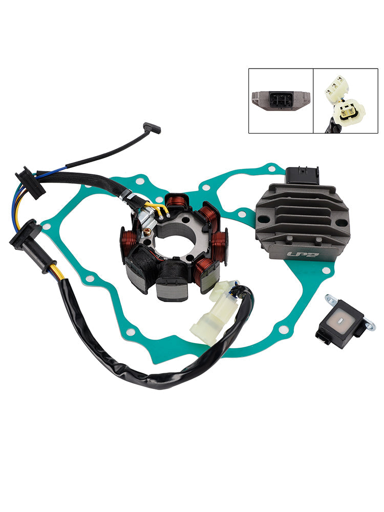 2006-2008 per Honda TRX250EX Sportrax 250 EX Regolatore di tensione raddrizzatore e guarnizione 31600-HM8-B00