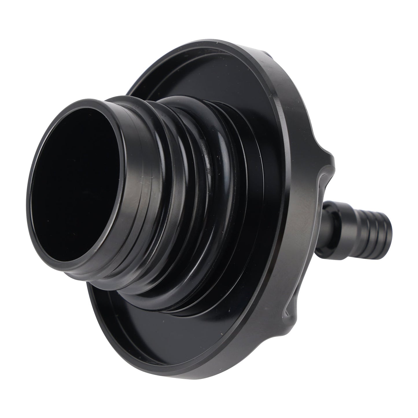 Tappo serbatoio benzina in alluminio con tubo di sfiato per Softail Low Rider S ST Touring