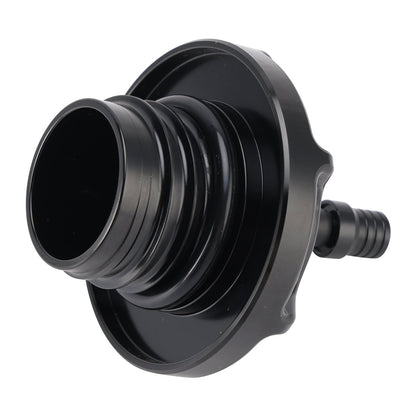 Tappo serbatoio benzina in alluminio con tubo di sfiato per Softail Low Rider S ST Touring