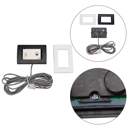 36387 Interruttore a parete per WC Tecma RV Silence Plus - Interruttore a parete a 2 pulsanti