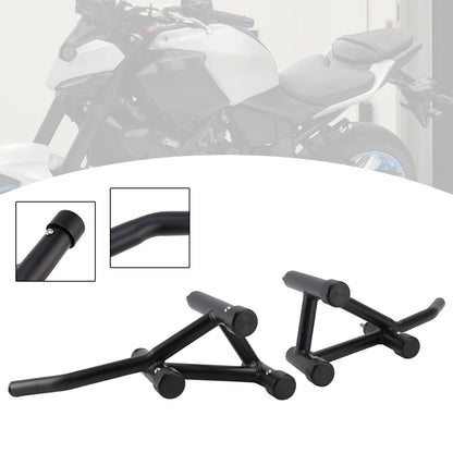 Paraurti di protezione motore e barra anticaduta per Yamaha MT-07, compatibile con i modelli 2025-2026.