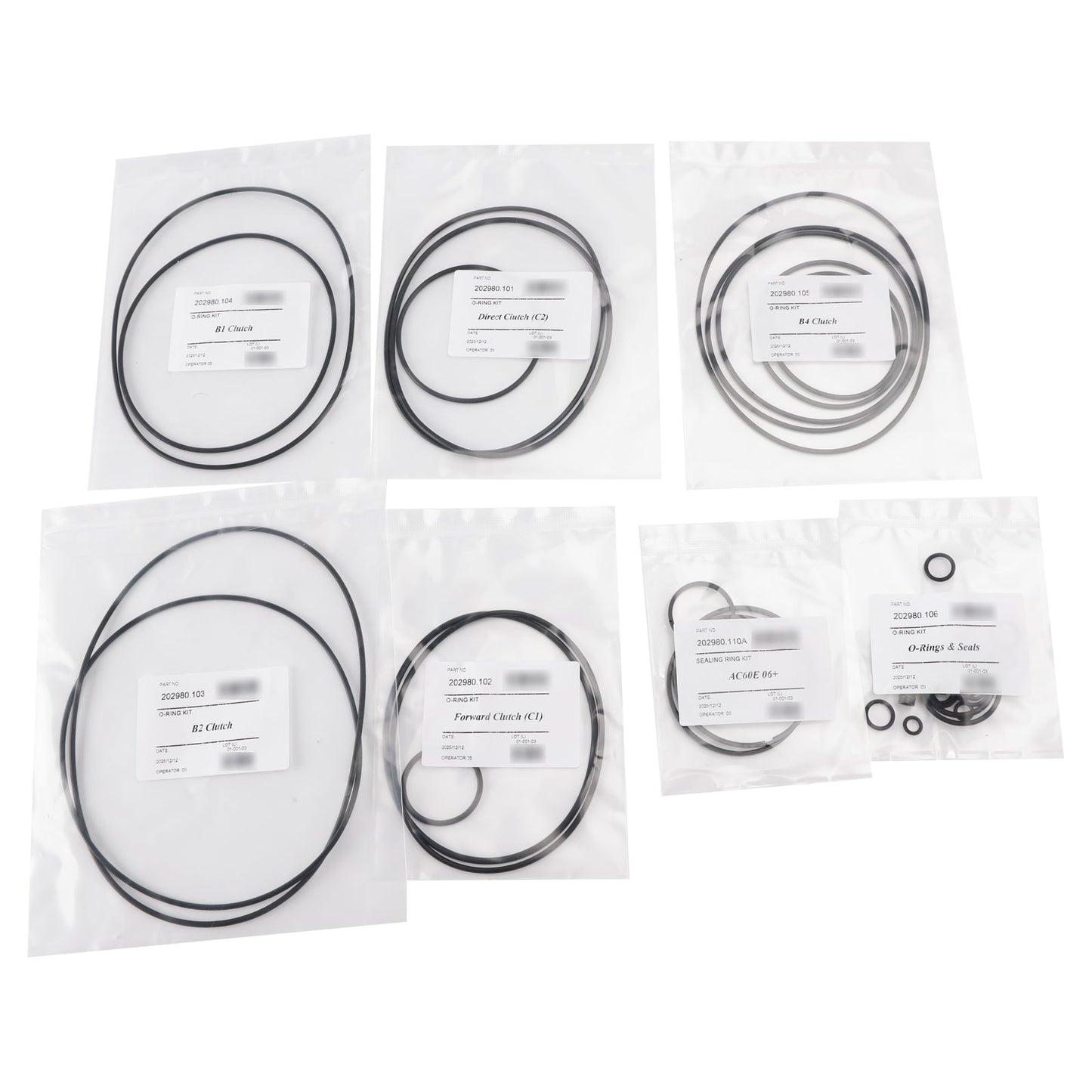 Kit di revisione del cambio automatico Toyota Prado 2.7L, guarnizione AC60F AC60E