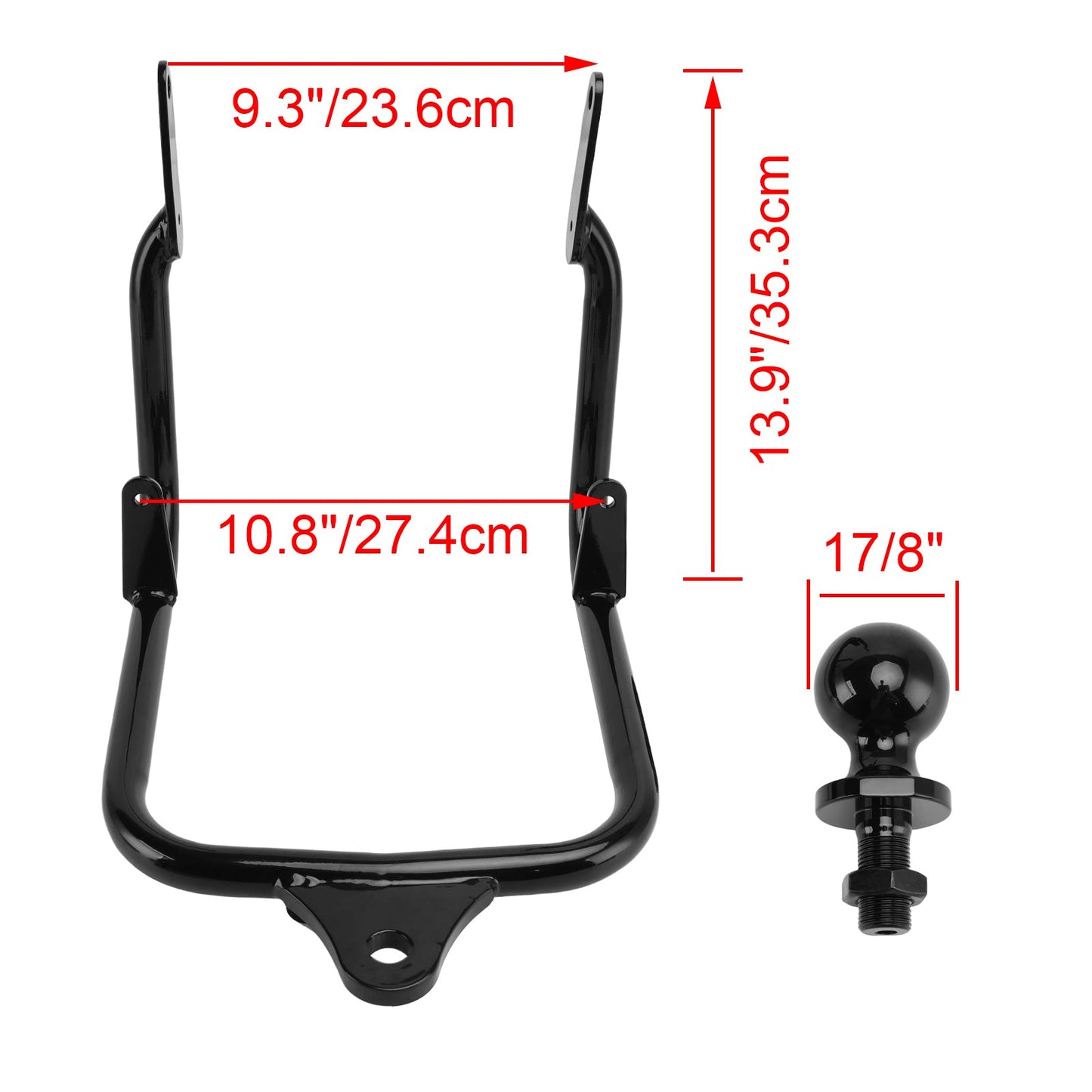 Gancio di traino per rimorchio Harley Street Glide/FLHX 2009-2023