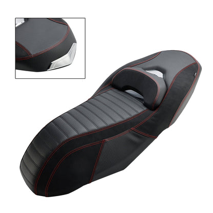 Sella passeggero completa per pilota Yamaha X-Max 300 2023-2025 con cuscino rosso