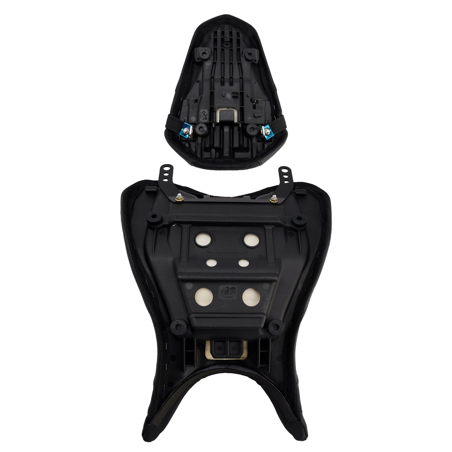 2025 - Per Yamaha Yzf-R3 2025 - Mt-03 Cuscino posteriore per sedile conducente e passeggero, nero