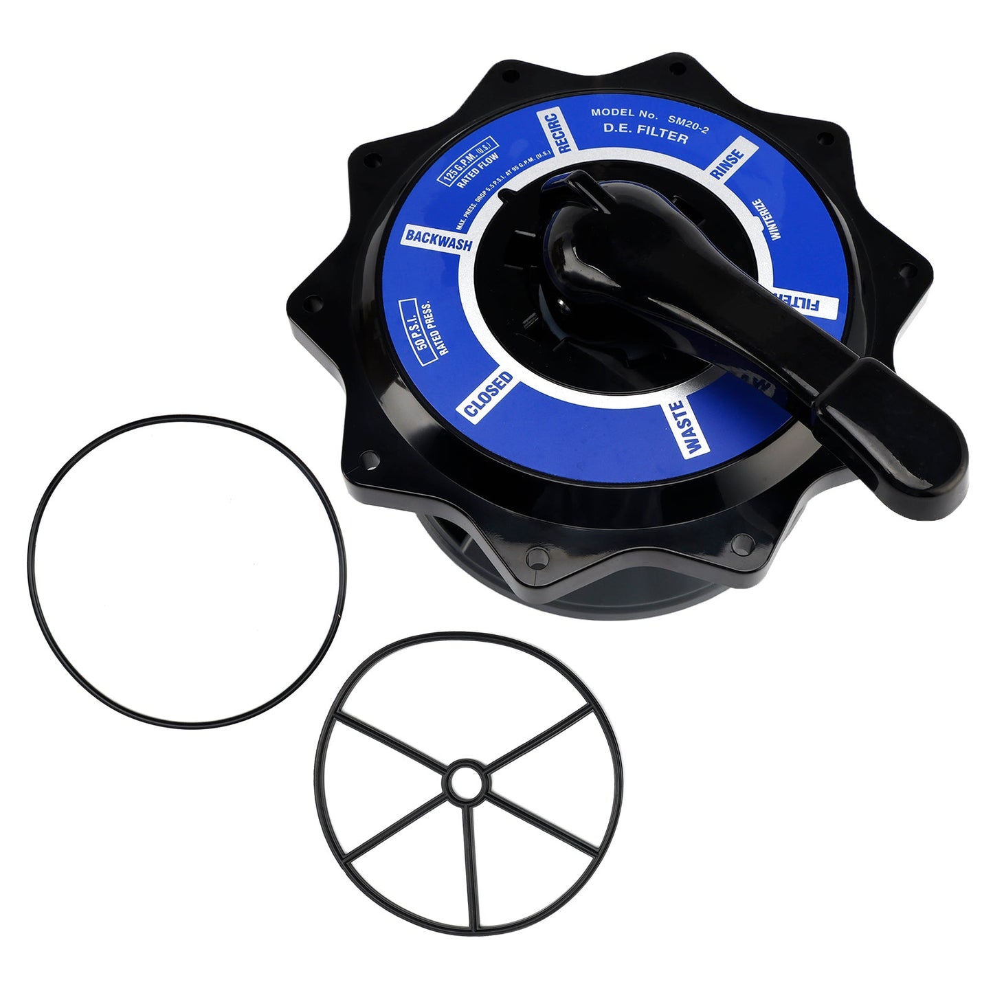R0443900 Gruppo valvola superiore da 2"" per sostituzione valvola multiporta Zodiac Jandy