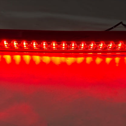 Luce freno posteriore di terza posizione per Peugeot RCZ 2010-2015, codice 6350KE 40700780, colore rosso.