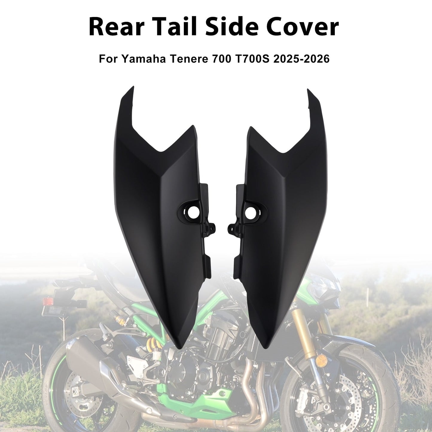 2025-2026 Per Yamaha Tenere 700 T700S Copertura laterale posteriore della carenatura