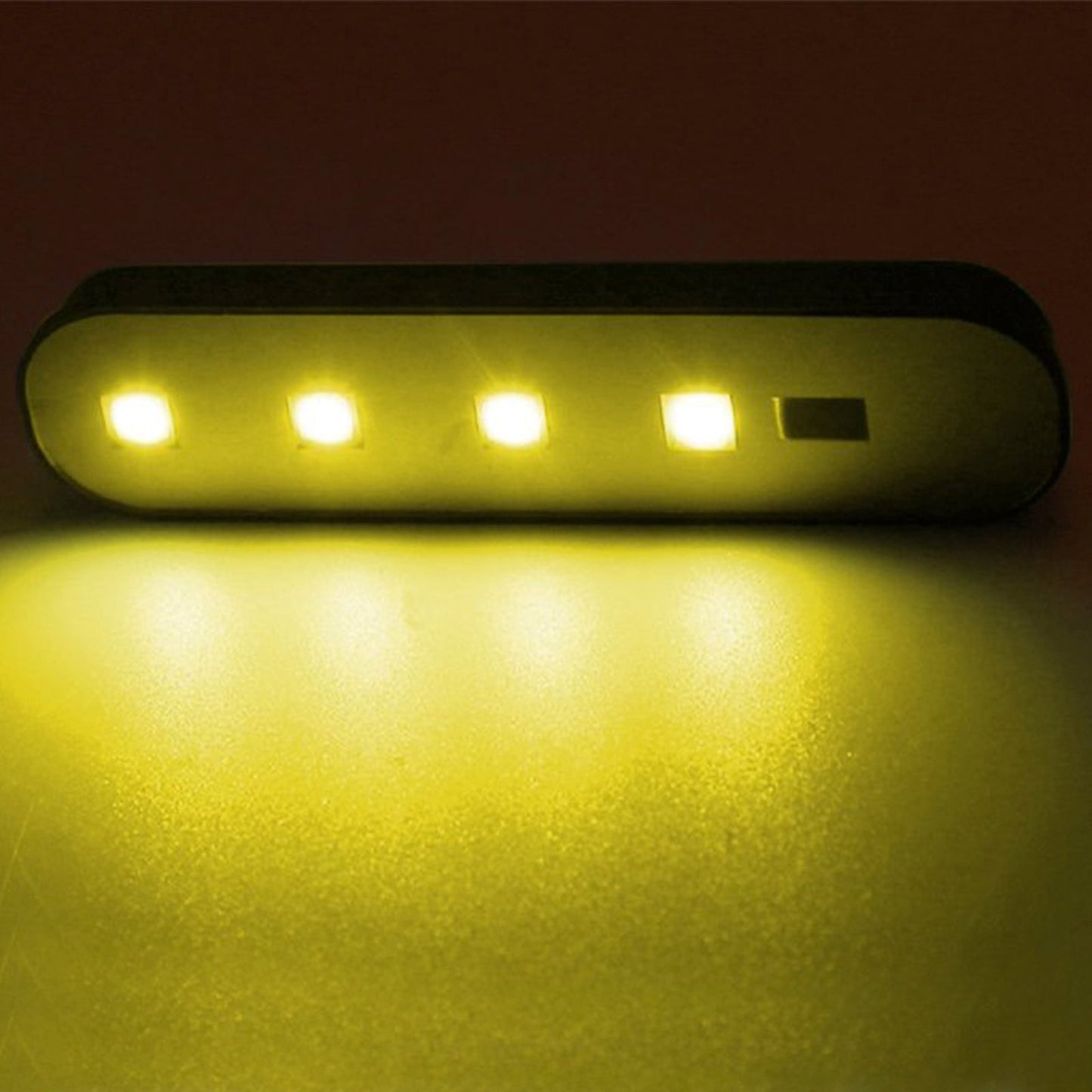 4 pezzi di luce di sicurezza per decorazione portiera auto, luce lampeggiante di avvertimento con rilevamento automatico