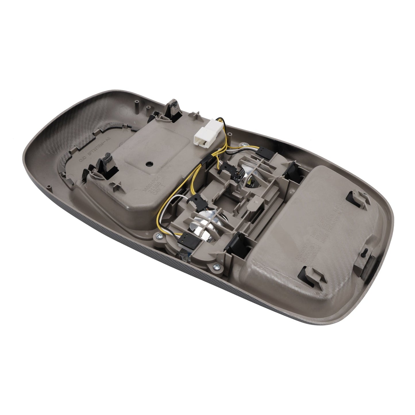 Console superiore anteriore a LED in carbonio per Dodge Ram 3500 1998-2002
