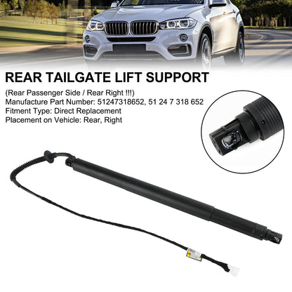 Supporto di sollevamento elettrico del portellone posteriore destro BMW X6 F16 F86 SUV M 4395ccm 575HP 423KW (Benzina) 2014-2019 51247318652