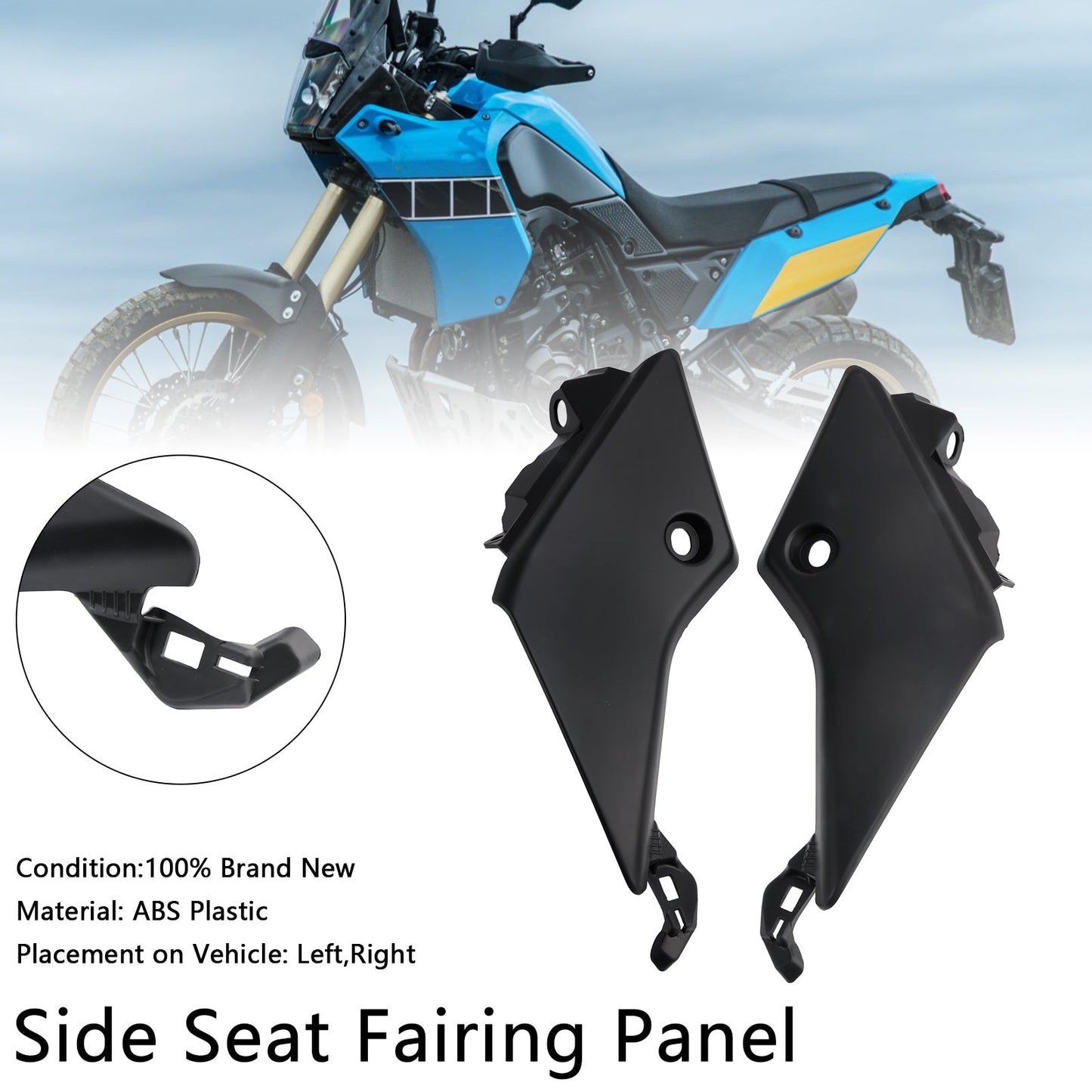 Pannello carenatura sella laterale Yamaha Tenere 700 2019-2024