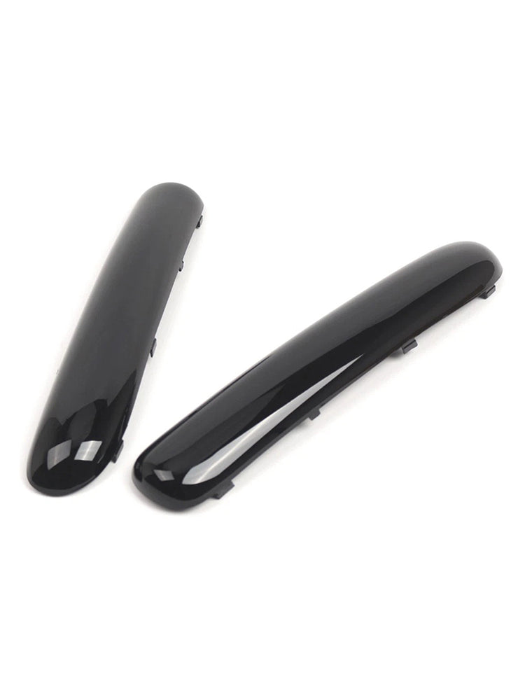 Set di modanature per paraurti anteriore Mini One Cooper R50/R52/R53 2001-2004, nero lucido