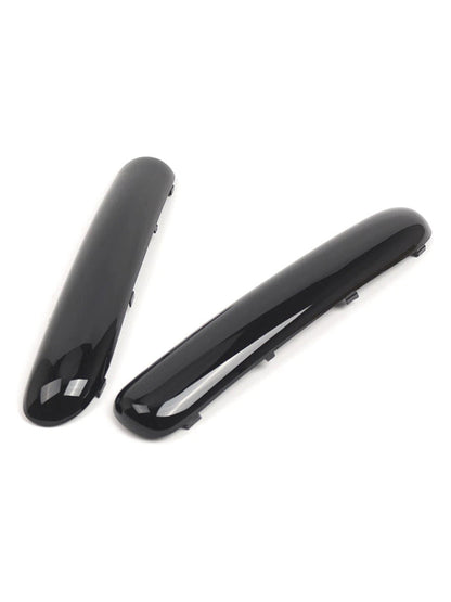 Set di modanature per paraurti anteriore Mini One Cooper R50/R52/R53 2001-2004, nero lucido