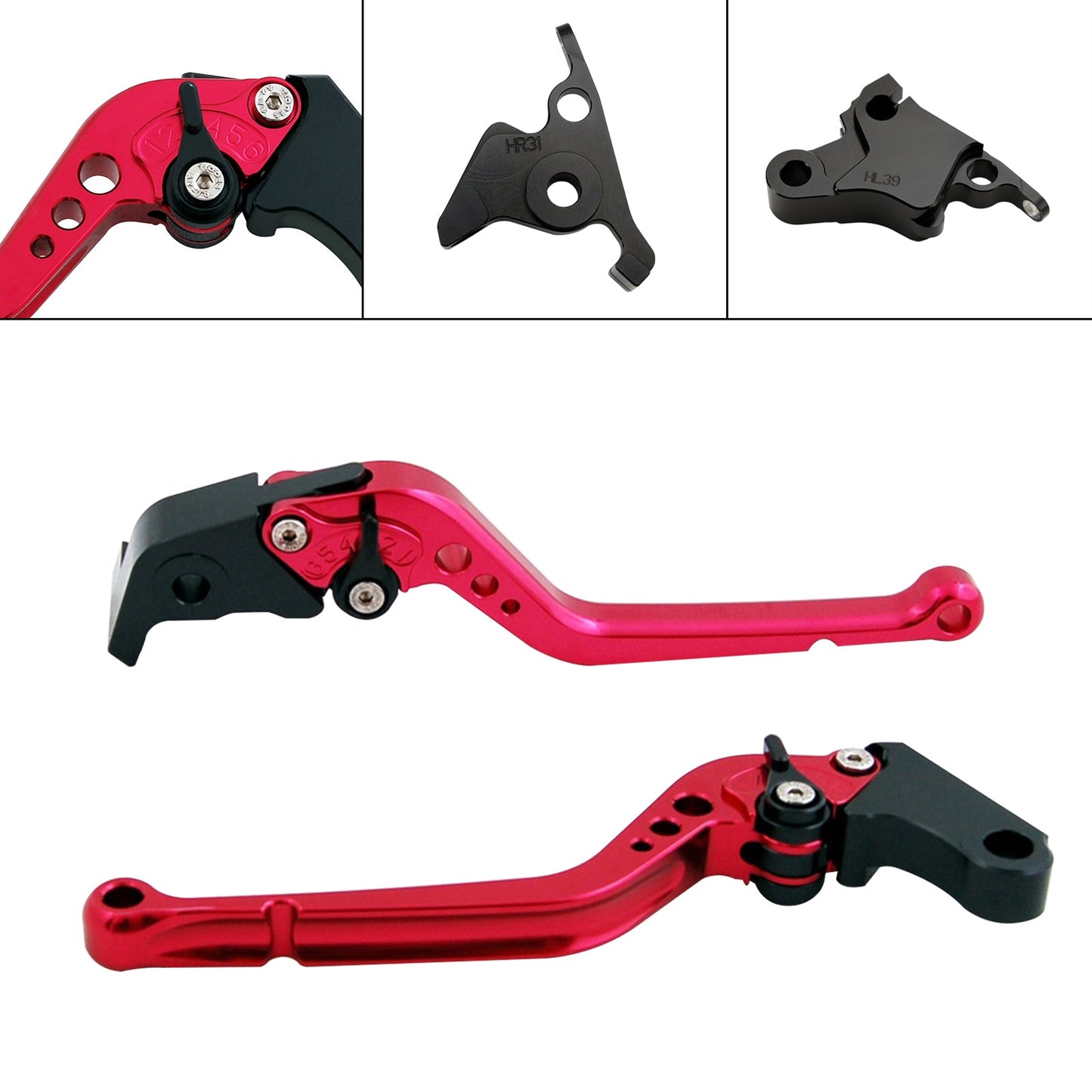 Leva frizione freno lunga adatta per CFMOTO 450SS 450SR 21-23 450NK 23-24