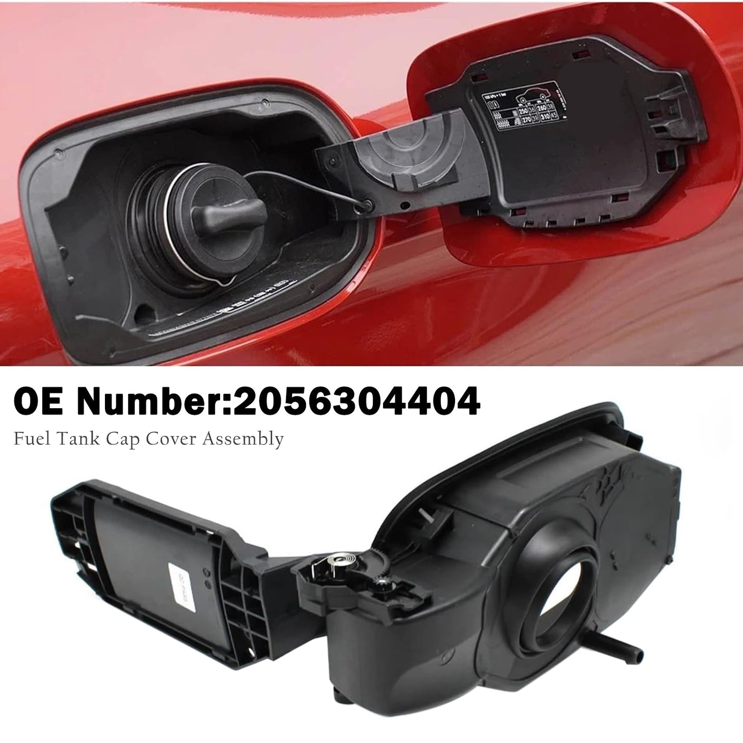 Supporto tappo serbatoio carburante Mercedes-Benz C300 2015-2019 2056304404 2056300167 2056305403