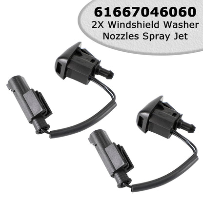 2X Ugello tergicristallo per BMW Serie 5 E60 E61 61667046060