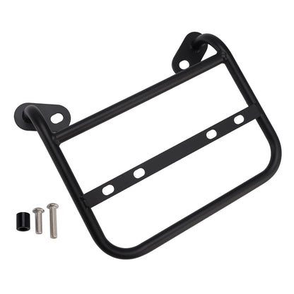 Staffa di montaggio per supporto borsa laterale BMW R12 2024-2025, acciaio nero, sinistra + destra