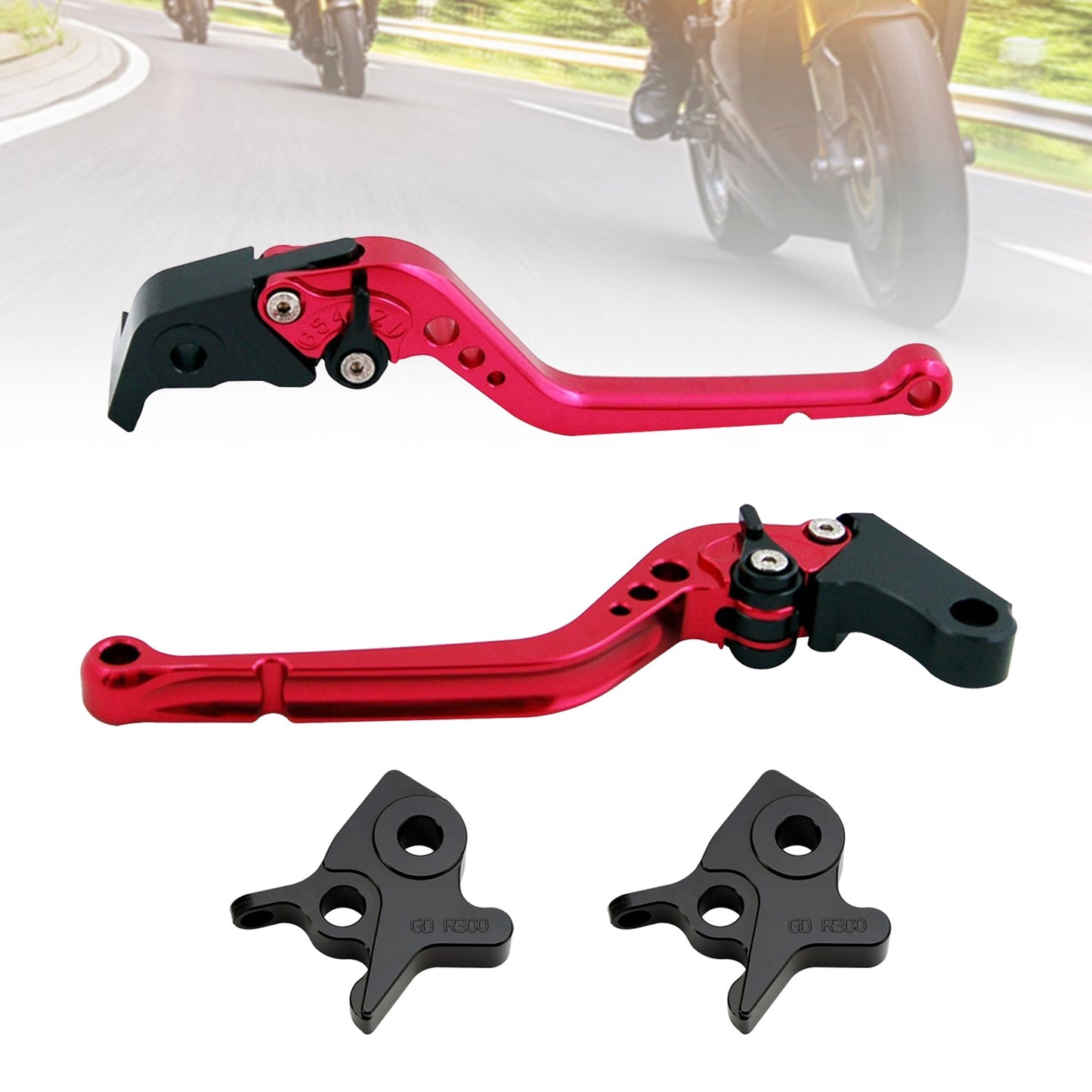 Leva frizione freno lunga adatta per KYMCO AK550 2017-2022