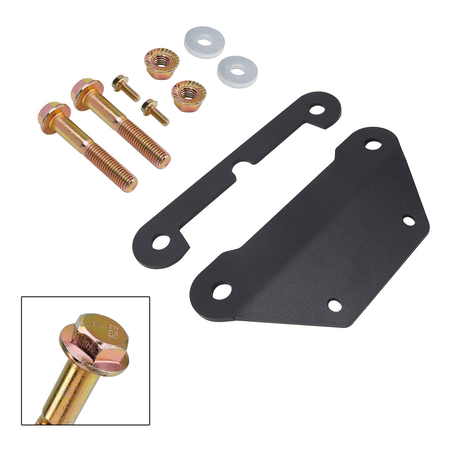 Kit di staffe di rinforzo per il supporto dell'ammortizzatore anteriore per Kawasaki KRX 1000