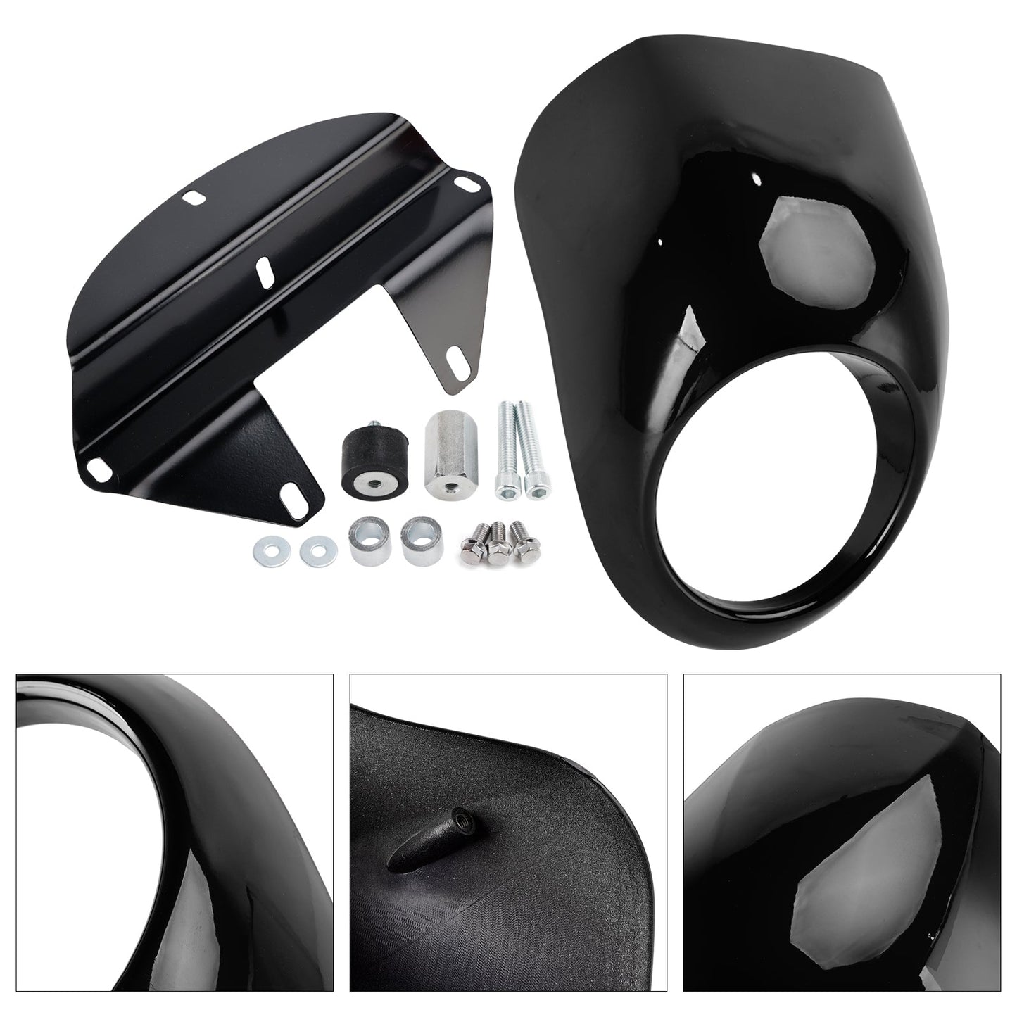 Copertura faro anteriore Sportster Dyna XL 883 1200 FX dal 1973 in poi