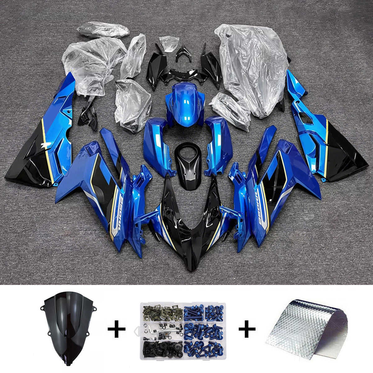 Kit di carene in plastica ABS stampate a iniezione per Honda CBR250RR 2023-2024
