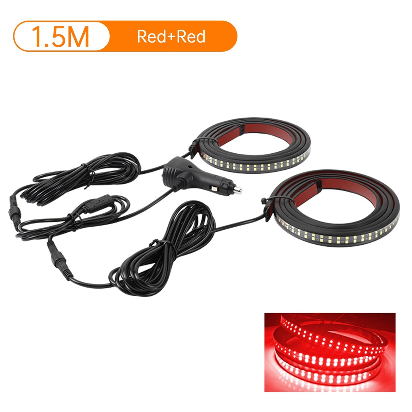 Strisce luminose a LED bicolore per pedane laterali per pick-up