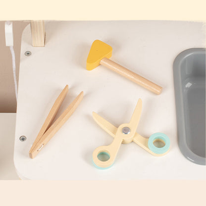 Simulazione di clinica medica per bambini con 22 accessori, set di giocattoli per bambini dai 3 anni in su