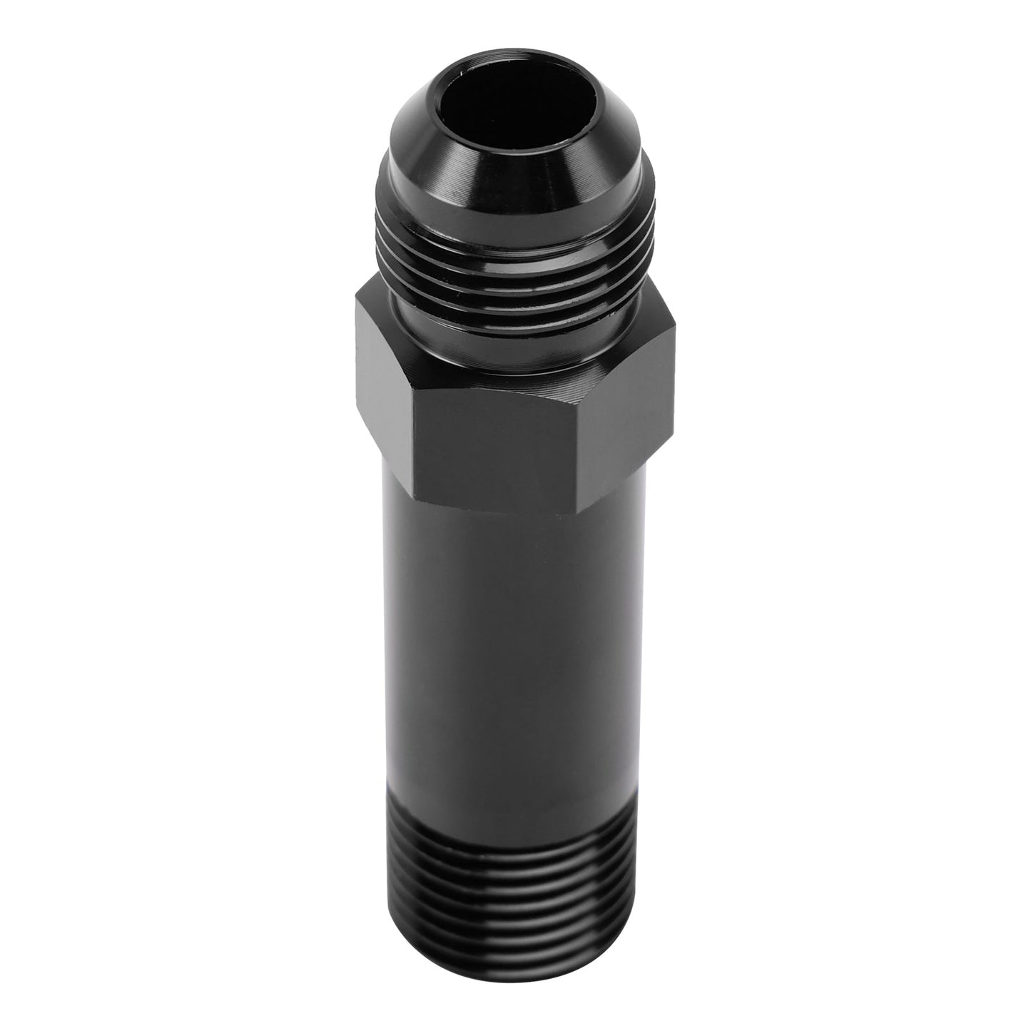 Raccordo adattatore per scarico turbo conico da 1/2"" NPT a maschio svasato dritto da 10AN