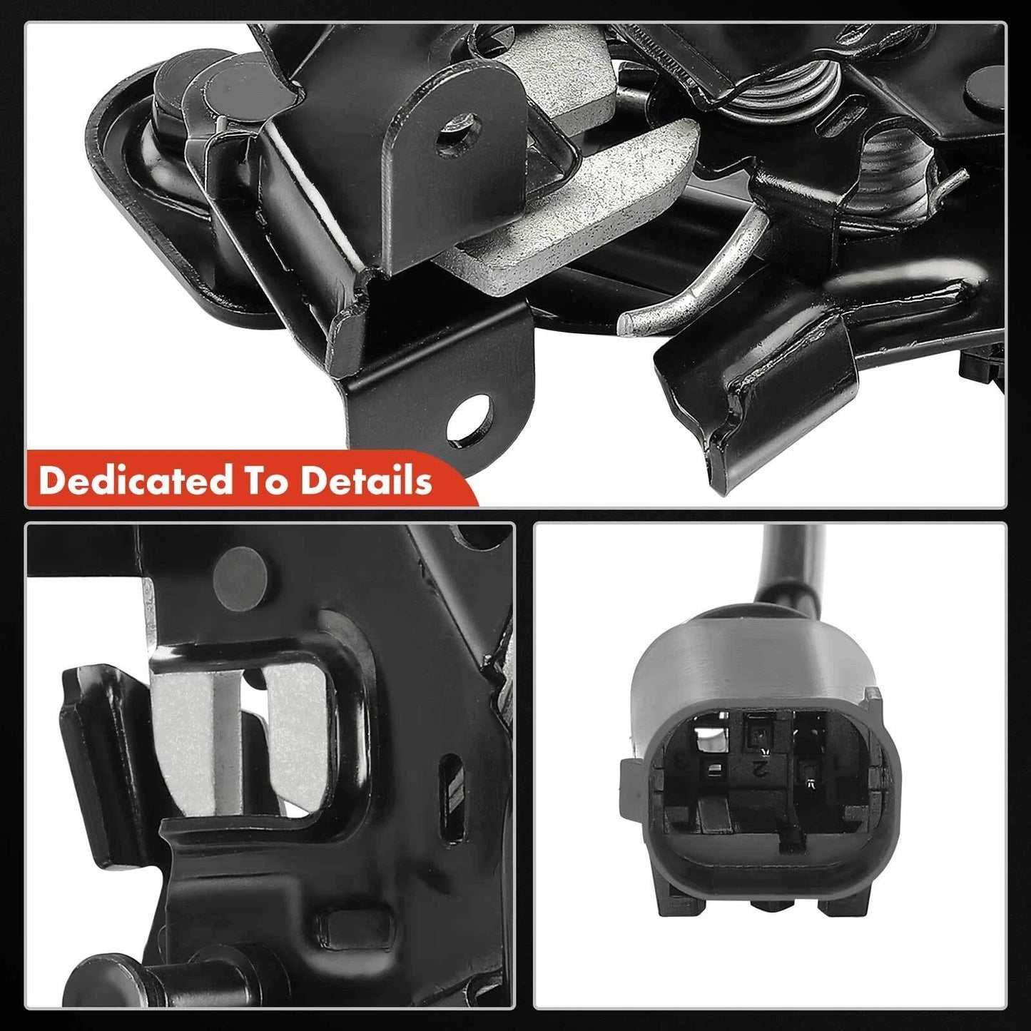 Serratura di bloccaggio cofano sinistro 51237206453 per BMW 528 535 640 650 740 M5 M6 09-16