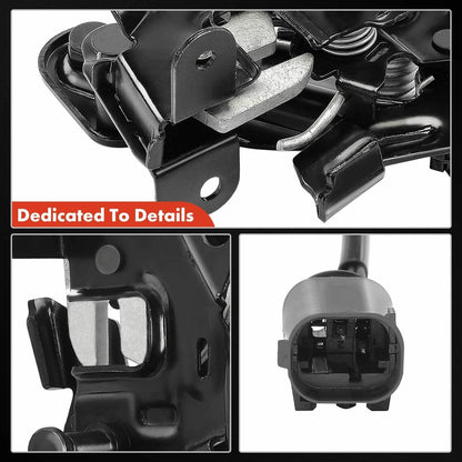 Serratura di bloccaggio cofano sinistro 51237206453 per BMW 528 535 640 650 740 M5 M6 09-16