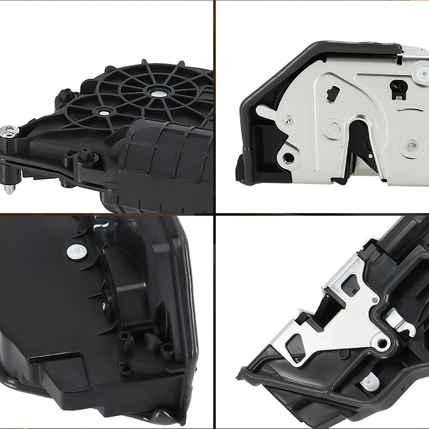 4 attuatori per serratura porte anteriori e posteriori per BMW X5 E70 07-12 X6 E71 08-14 con chiusura ammortizzata