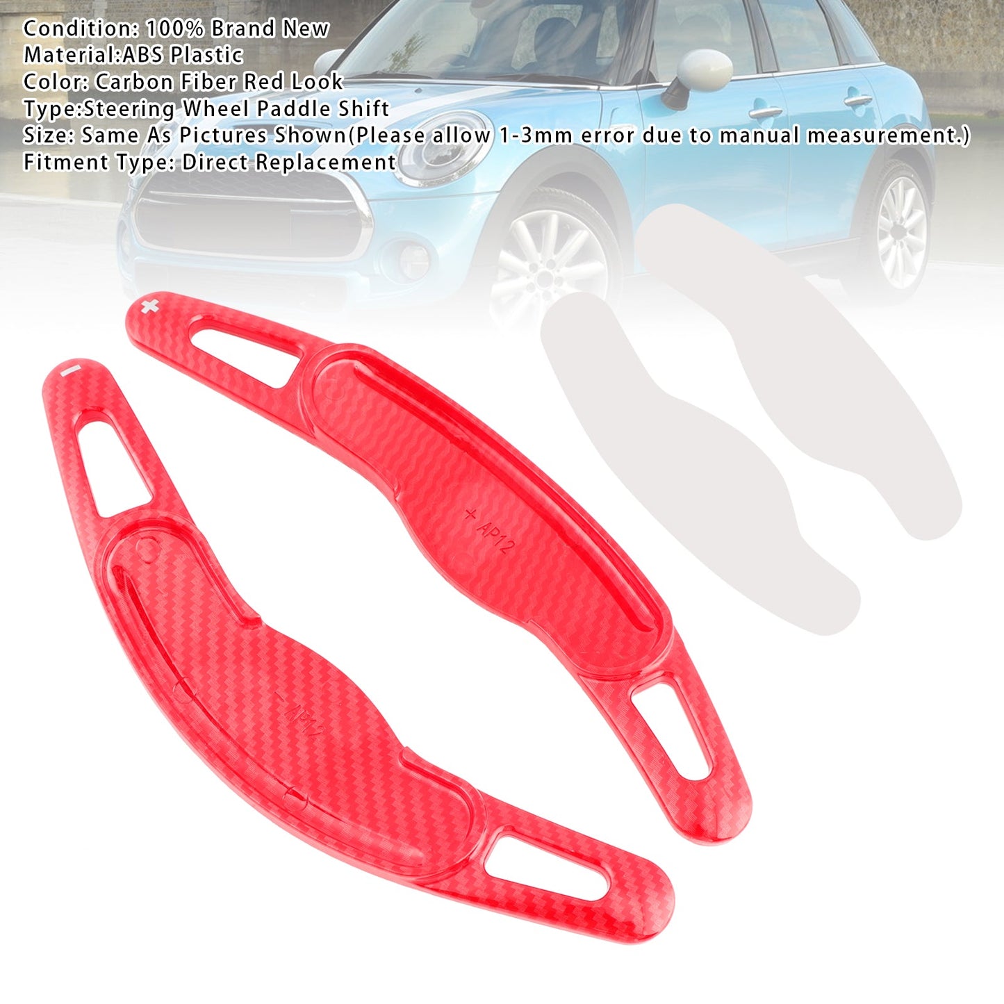 Estensione del cambio al volante per Mini F54 F55 F56 F57 F60 2014-2022