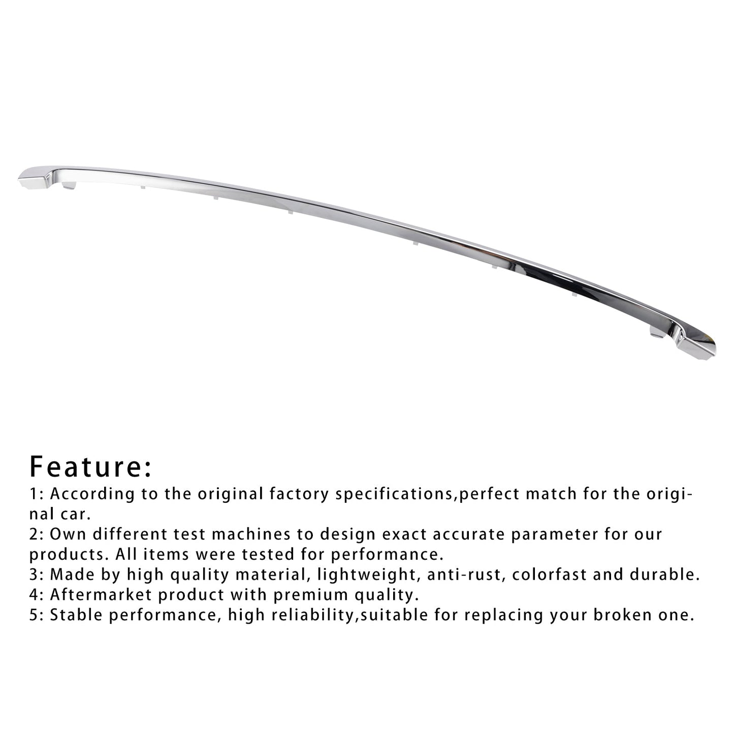 12/2010-05/2015 MINI Coupé R58 Griglia anteriore inferiore Trim 51117209904