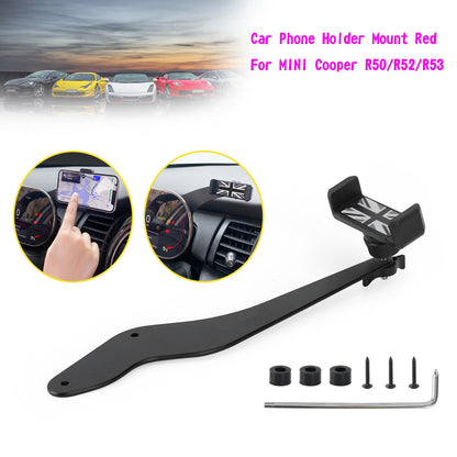 Auto Telefono Titolare Montaggio Grigio Per MINI Cooper R50/R52/R53