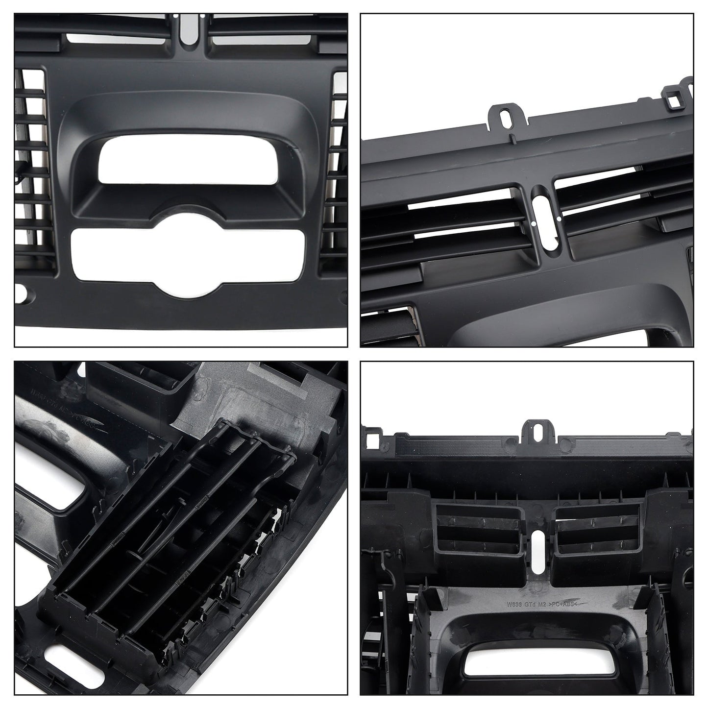 Bocchetta dell'aria centrale del cruscotto AC per Mercedes-Benz W639 Vito Viano 04-15